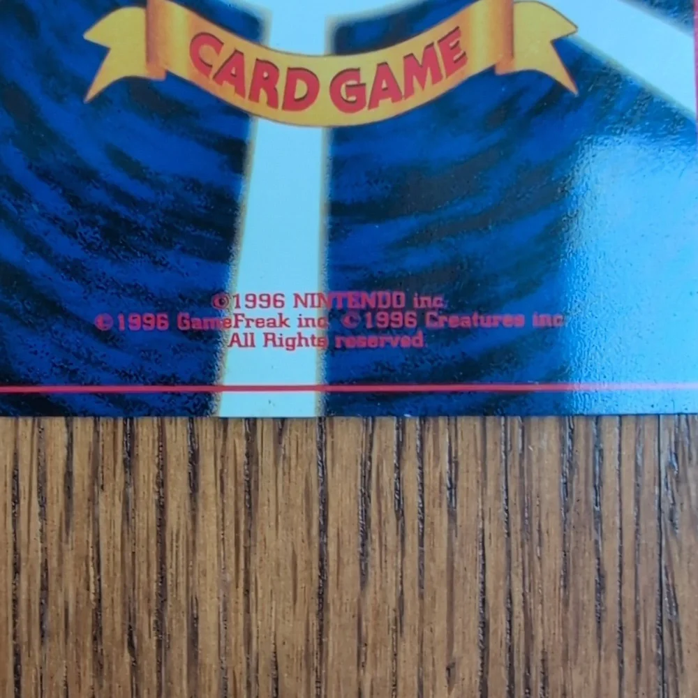 Recycle Trainer Jigglypuff Pokemon Card Vintage 1996 Nintendo Pocket Monster